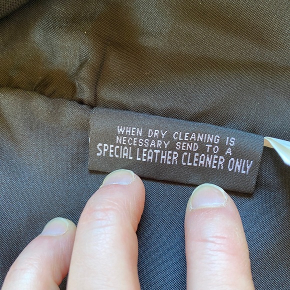 Vintage Wilson’s leather snap vest - Picture 7 of 8